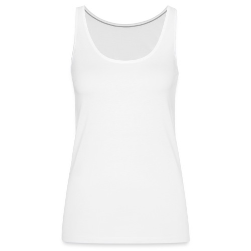 Highly Favored - Alt. Design (White Letters) - Women's Premium Tank Top