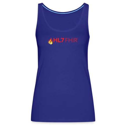 HL7 FHIR Logo - Women's Premium Tank Top