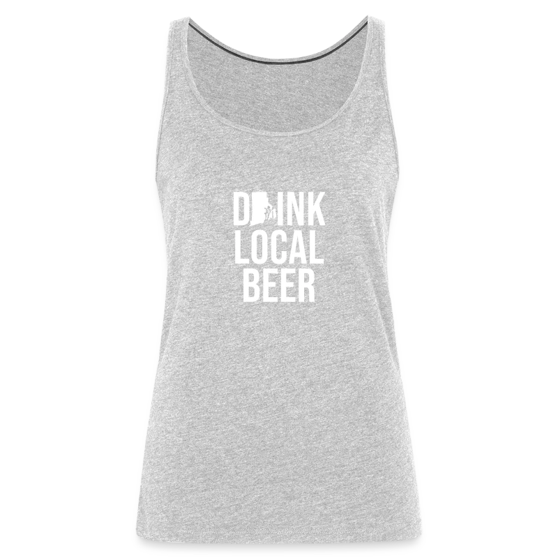 Drink Local Beer - Rhode Island - Women's Premium Tank Top