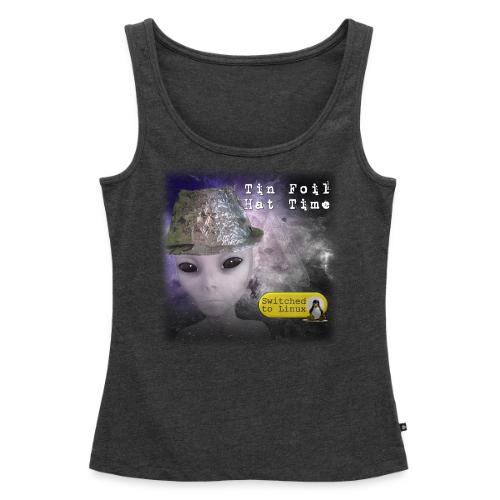 Tin Foil Hat Time (Space) - Women's Premium Tank Top