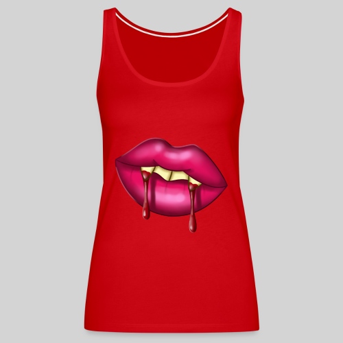 Bloody Lips - Women's Premium Tank Top