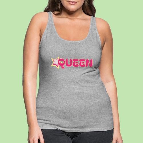 queen high resolution logo transparent 1 - Women's Premium Tank Top