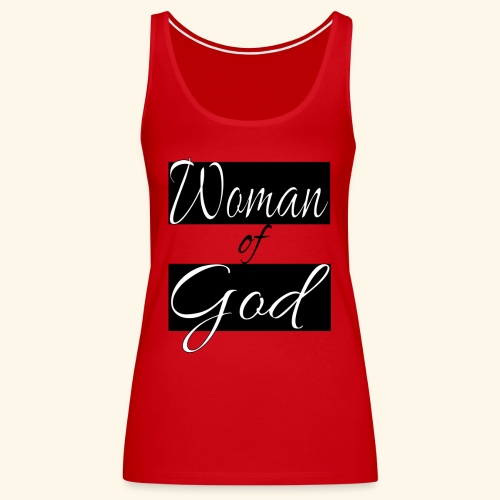 Woman of God - Women's Premium Tank Top
