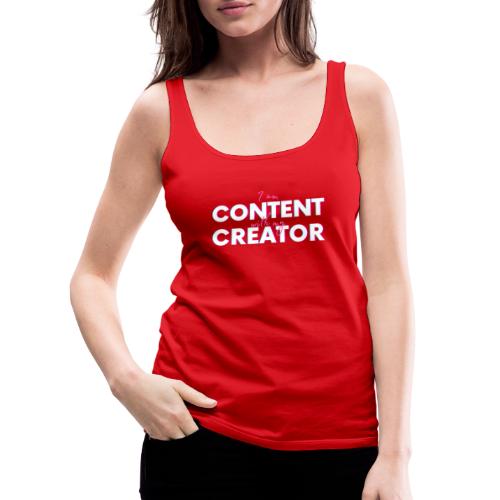 Christian Content Creator - Women's Premium Tank Top