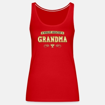 World's Greatest Grandma - Tank Top for women