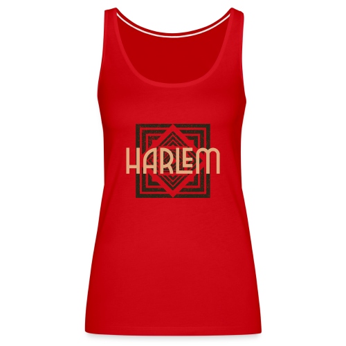 Harlem Sleek Artistic Design - Women's Premium Tank Top