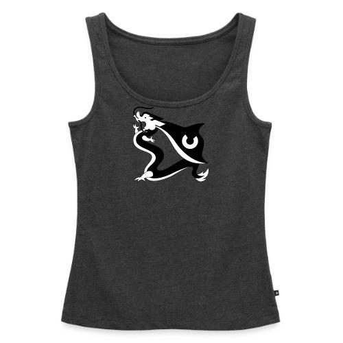 CAIS Core Values Dragons Courage BW - Women's Premium Tank Top