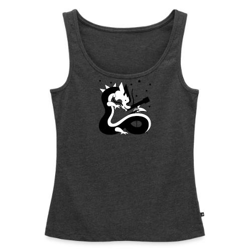 CAIS Core Values Dragons Curiosity BW - Women's Premium Tank Top