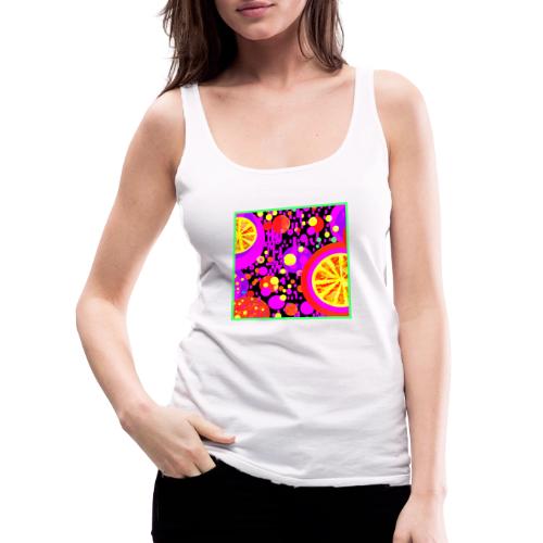 Lively Color Pattern - Women's Premium Tank Top