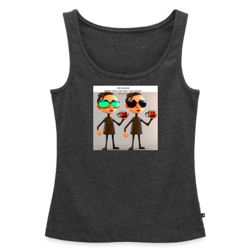 Here for the tea - Women's Premium Tank Top