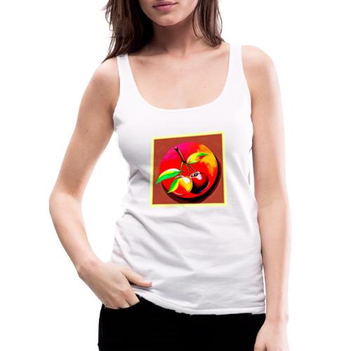 Vibrant Cherry Duo - Women's Premium Tank Top
