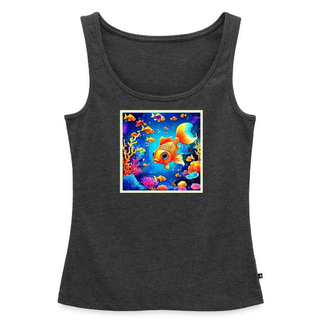 Vibrant Underwater Fish World Design