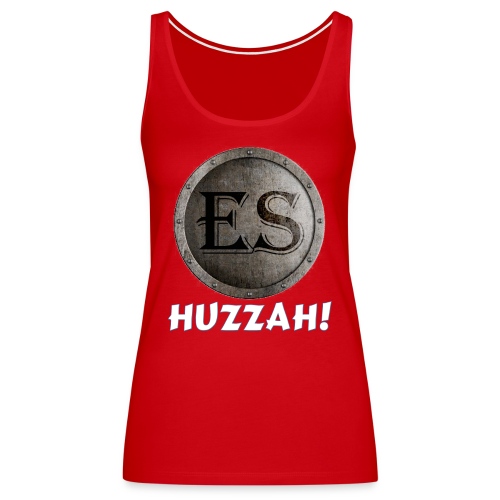 Elementalstorm-Huzzah-Tshirt-Logo.png - Women's Premium Tank Top