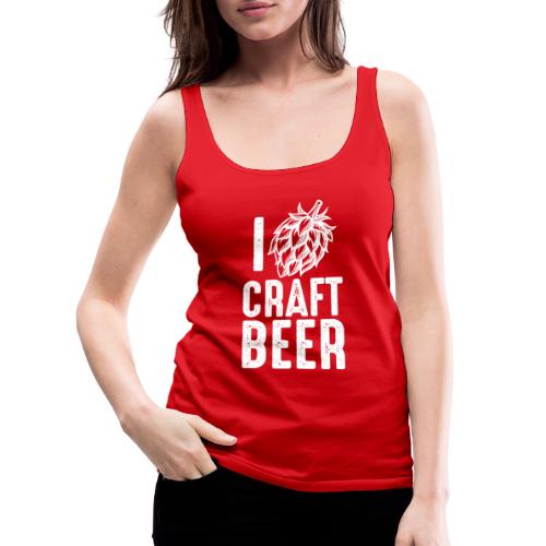 I Hop Craft Beer - Women's Premium Tank Top