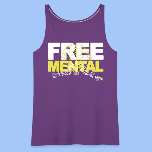 FREE MENTAL - Women's Premium Tank Top