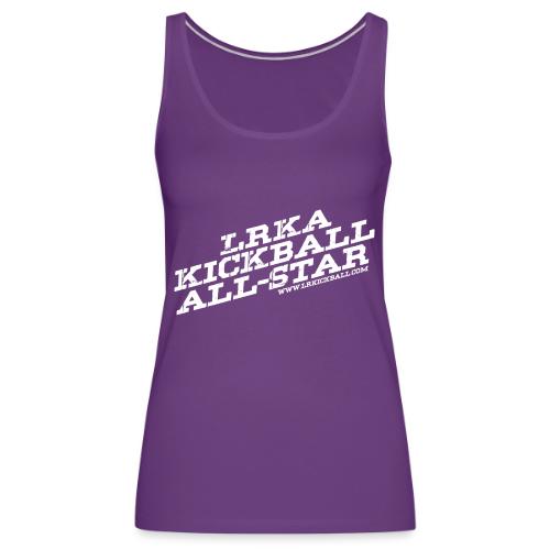 All Star White - Women's Premium Tank Top