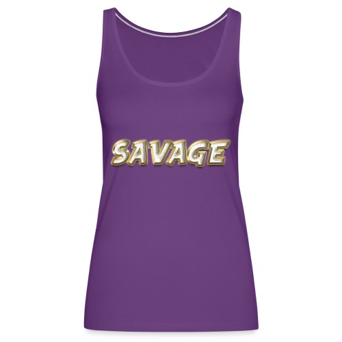 Savage Bling - Women's Premium Tank Top