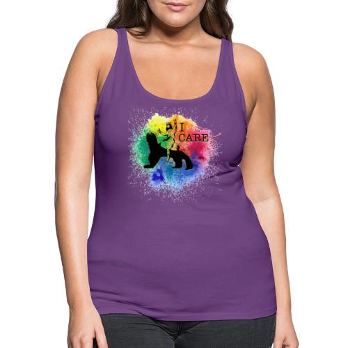Jesus Cares & Promises - Women's Premium Tank Top