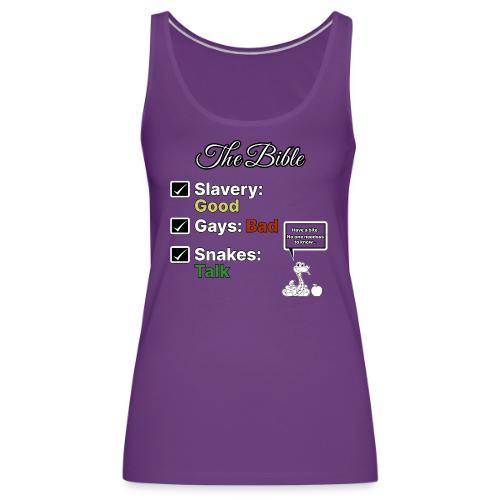 The Bible - Women's Premium Tank Top