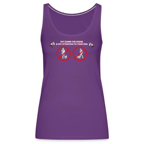 How Not To Walk Your Dog - Women's Premium Tank Top