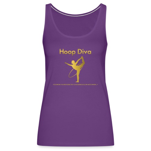 Hoop Diva 2 - Women's Premium Tank Top