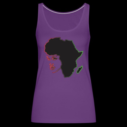 Afrika is Woman - Women's Premium Tank Top