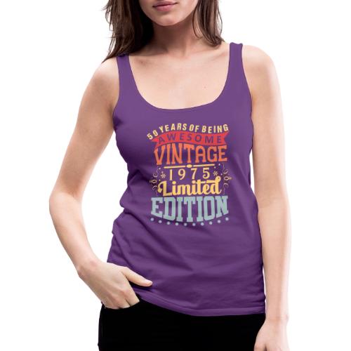 The Years Collections - 50yrs of Being Awesome - Women's Premium Tank Top