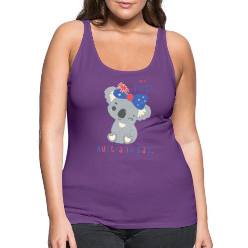 Australia Day Collection - My 1st Australia Day - Women's Premium Tank Top