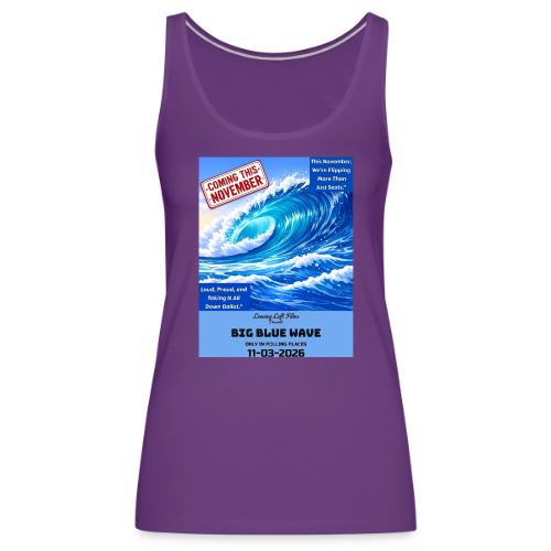 Big Blue Wave - Women's Premium Tank Top