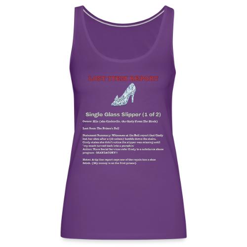 Lost Glass Slipper - Women's Premium Tank Top