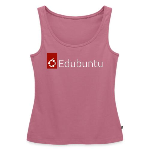Edubuntu Logo 2023 - White - Women's Premium Tank Top