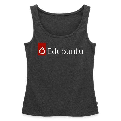 Edubuntu Logo 2023 - White - Women's Premium Tank Top