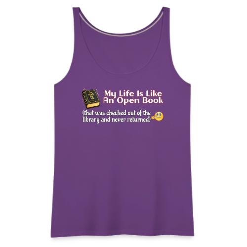 Open Book - Women's Premium Tank Top