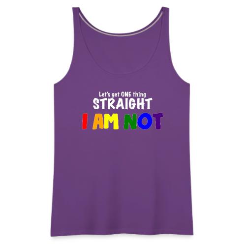 I Am Not... - Women's Premium Tank Top