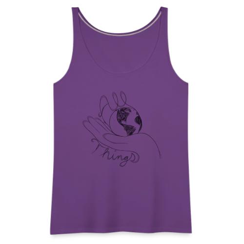 In His Hands - Women's Premium Tank Top
