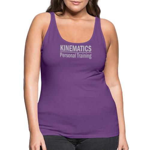 Kinematics Personal Training light gray - Women's Premium Tank Top