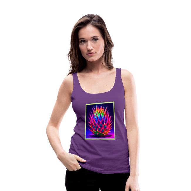Electric Neon Dragon Fruit
