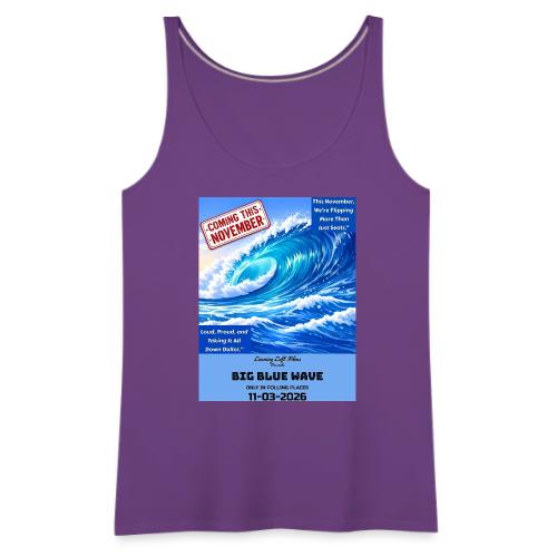 Big Blue Wave - Women's Premium Tank Top