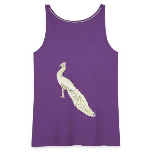 White peacock - Women's Premium Tank Top