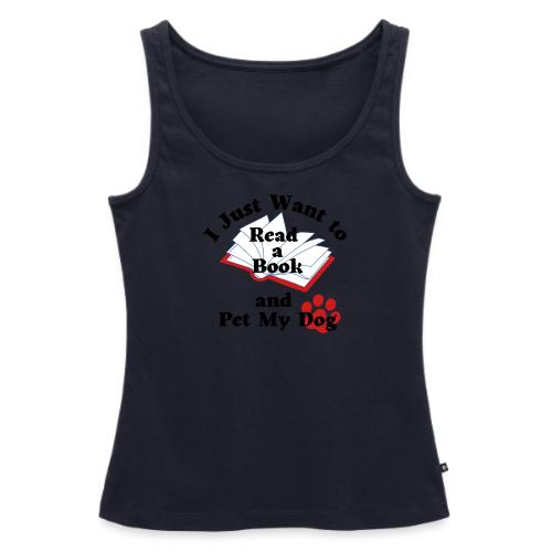 Book Dog - Women's Premium Tank Top