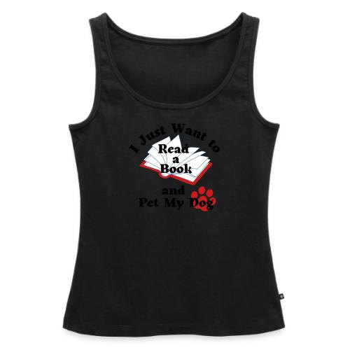 Book Dog - Women's Premium Tank Top