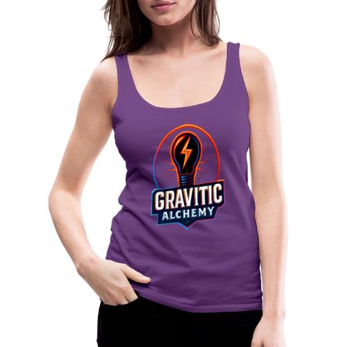 Gravitic Alchemy Logo - Women's Premium Tank Top