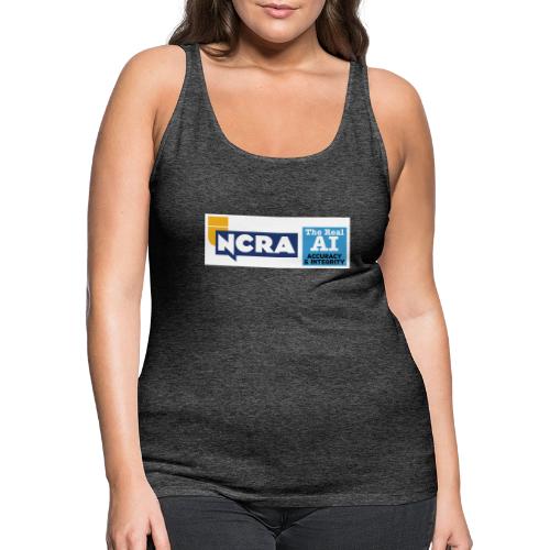 NCRA & AI logo - Women's Premium Tank Top