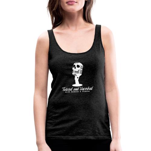 Twisted and Uncorked Original Logo, Light - Women's Premium Tank Top
