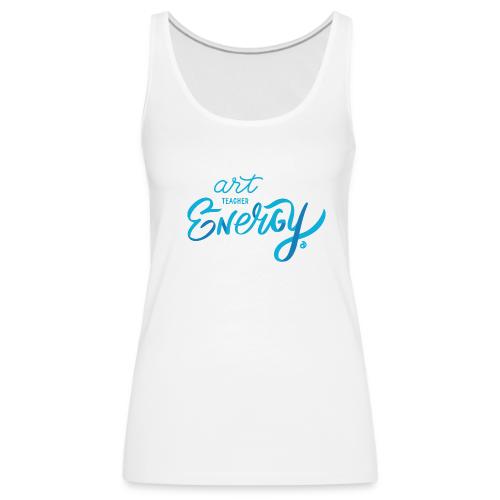 Art Teacher Energy (AOEU Blue) - Women's Premium Tank Top