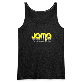 JOMO Yellow - Women's Premium Tank Top