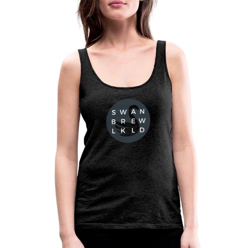 Modern Swan Brewing Logo - Women's Premium Tank Top