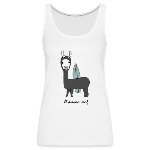llamour surf. - Women's Premium Tank Top