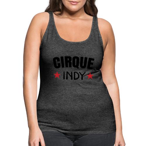 Cirque Indy - Red Stars - Women's Premium Tank Top