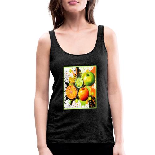 Apple and Citrus Burst - Women's Premium Tank Top